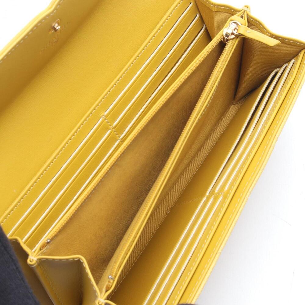 CHANEL Authentic Yellow Caviar Leather Wallet - Picture 3 of 9